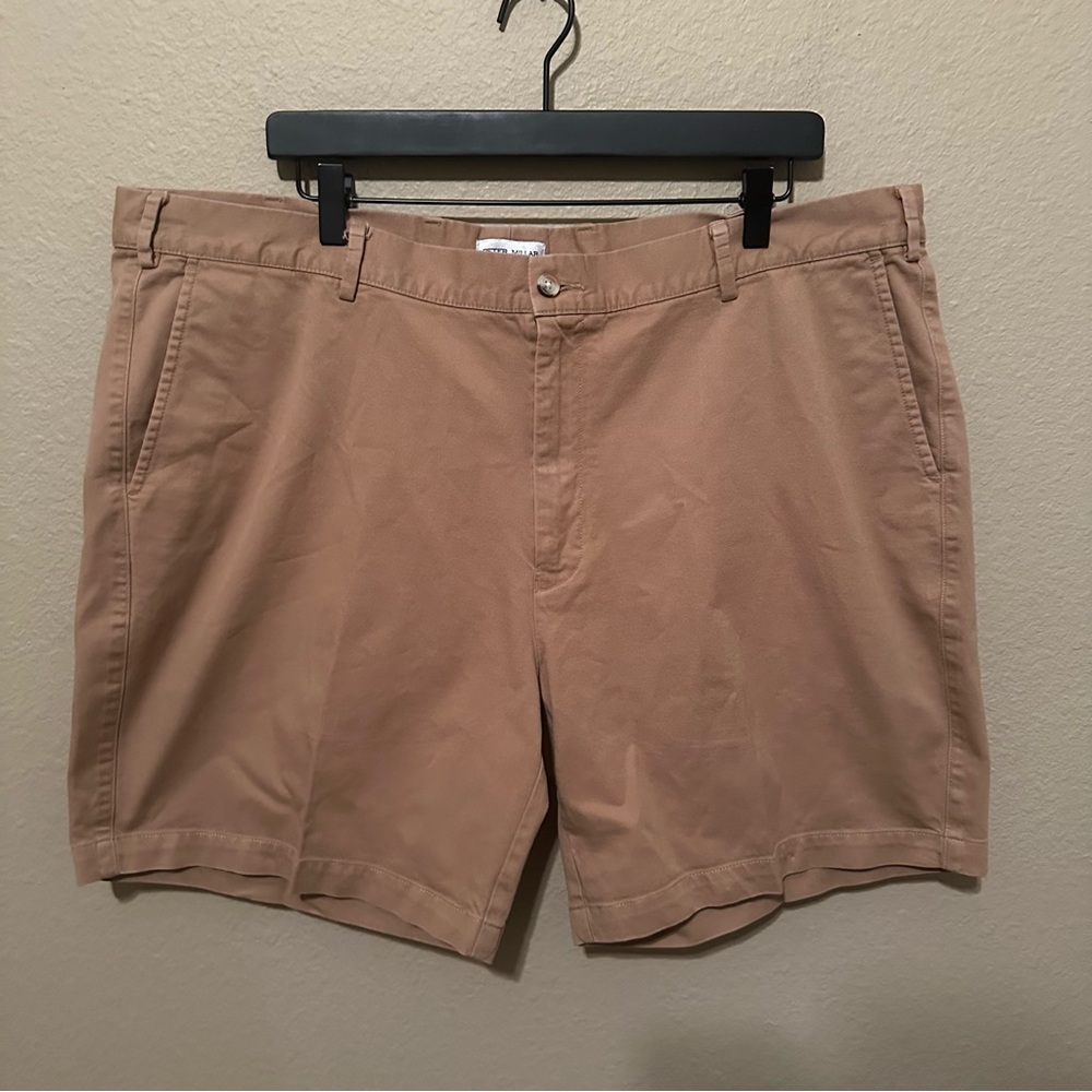 Peter Millar Men’s Flat Front Brown Shorts